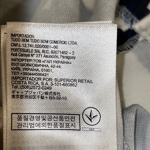 Banana Republic Women’s Midi Fit Flare Skirt Blue White Pockets Floral Y2K SZ 4 - Picture 11 of 13